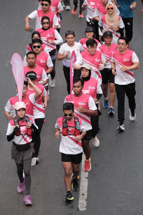 Race photo from Smartfren Run 2024 Vibes