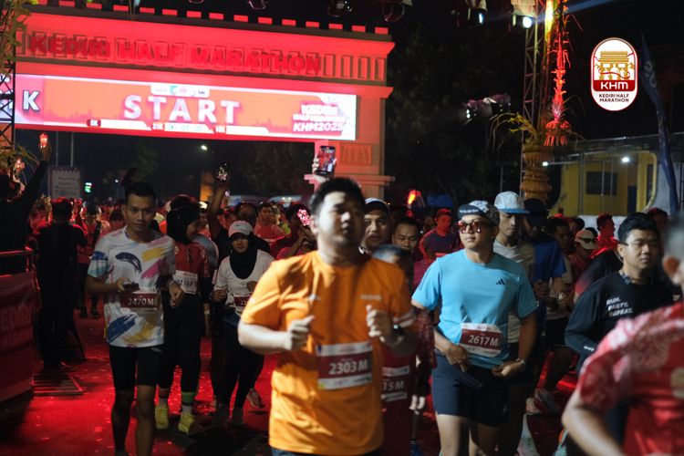 Race photo from Kediri Half Marathon 2025