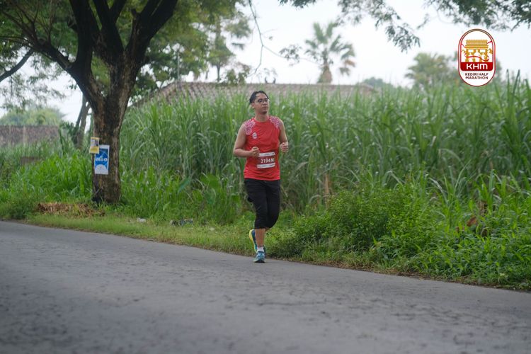 Race photo from Kediri Half Marathon 2025