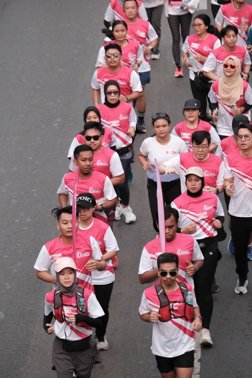 Race photo from Smartfren Run 2024 Vibes