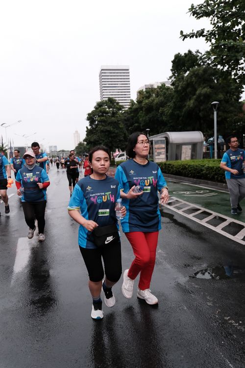 Race photo from Road to BAF Lions Run 2024