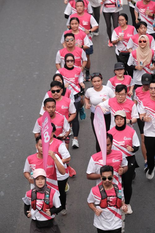 Race photo from Smartfren Run 2024 Vibes
