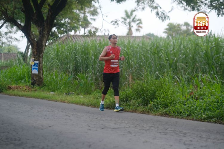 Race photo from Kediri Half Marathon 2025
