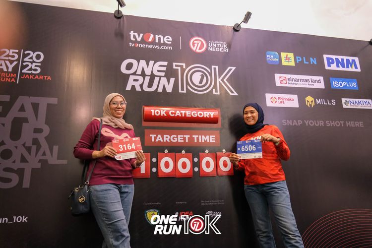 Race photo from ONE RUN 10K 2025