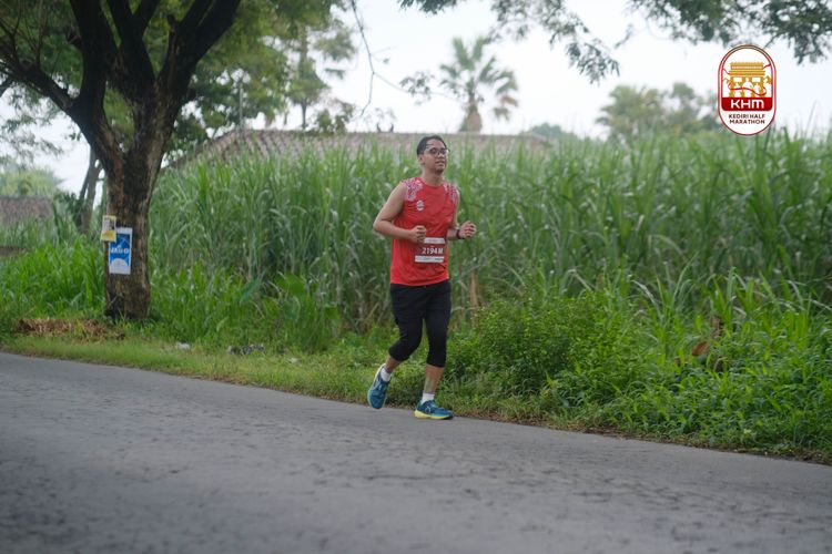 Race photo from Kediri Half Marathon 2025