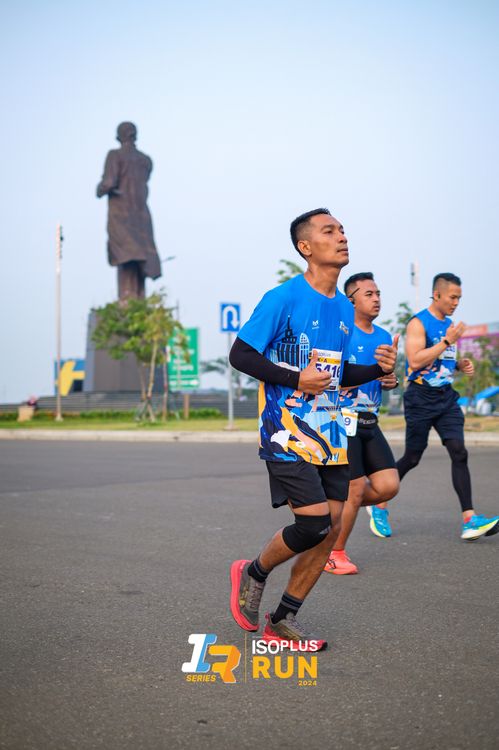 Race photo from ISOPlus Run 2024 Jakarta