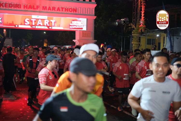 Race photo from Kediri Half Marathon 2025