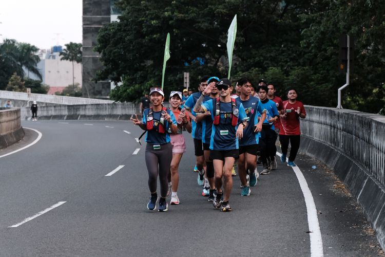 Race photo from Lari Bareng Yuk!