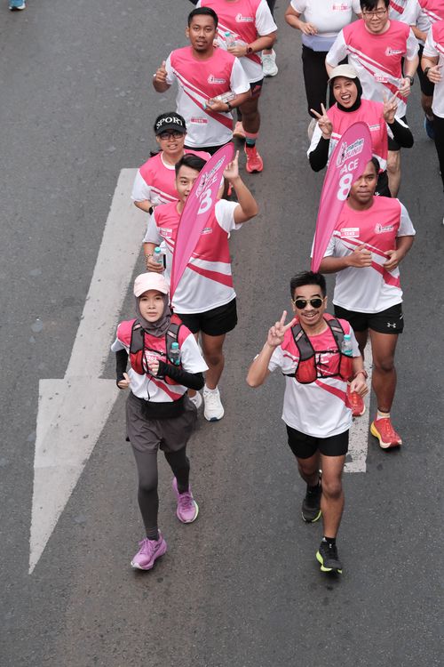 Race photo from Smartfren Run 2024 Vibes