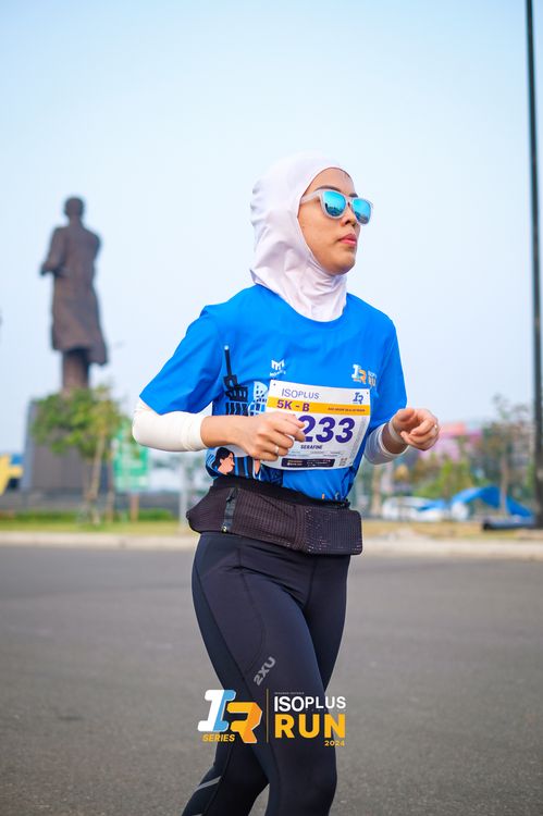 Race photo from ISOPlus Run 2024 Jakarta