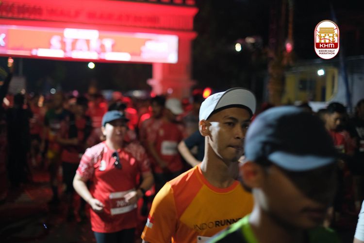 Race photo from Kediri Half Marathon 2025