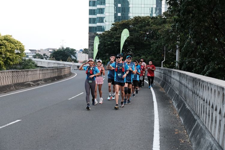 Race photo from Lari Bareng Yuk!