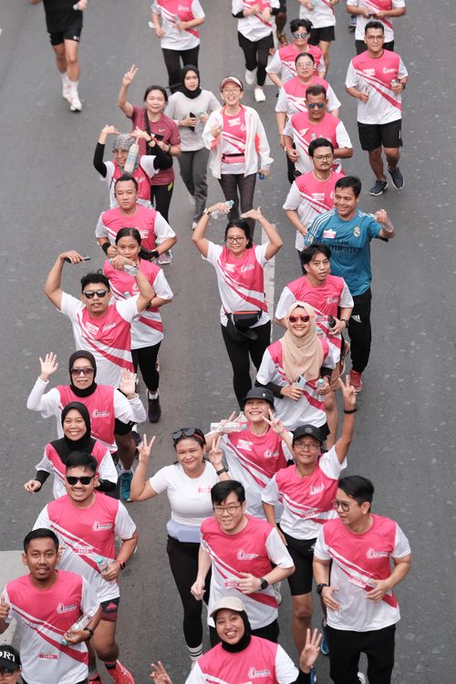 Race photo from Smartfren Run 2024 Vibes