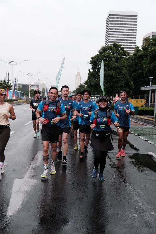 Race photo from Road to BAF Lions Run 2024