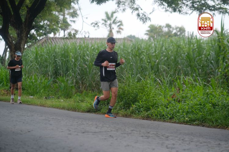 Race photo from Kediri Half Marathon 2025