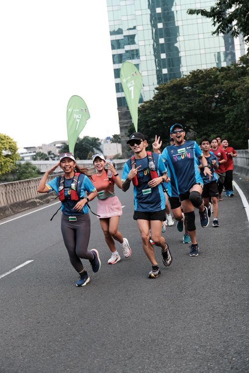 Race photo from Lari Bareng Yuk!