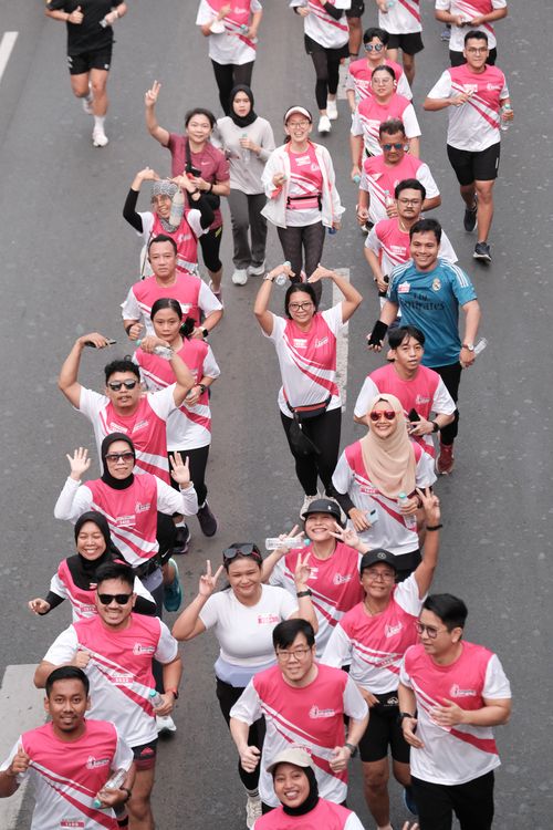 Race photo from Smartfren Run 2024 Vibes