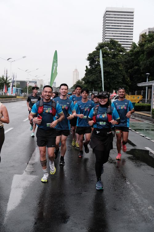 Race photo from Road to BAF Lions Run 2024