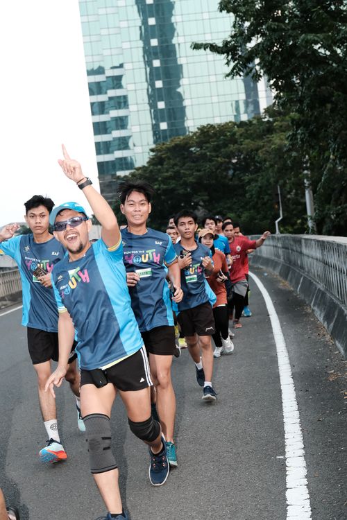 Race photo from Lari Bareng Yuk!