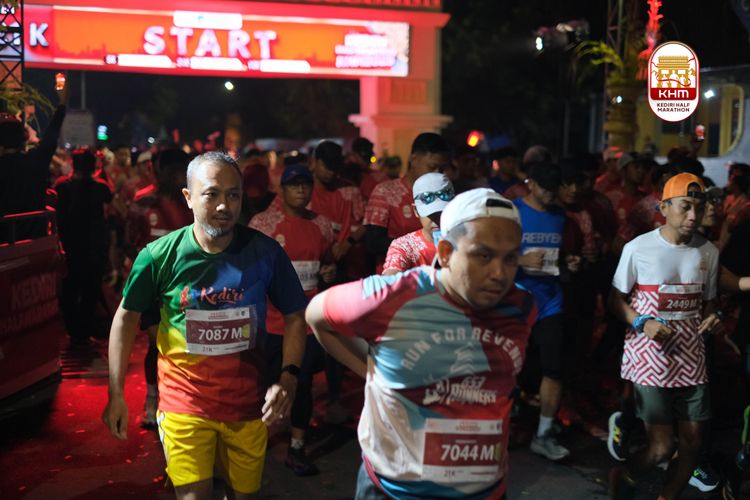 Race photo from Kediri Half Marathon 2025