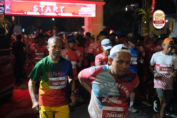 Race photo from Kediri Half Marathon 2025