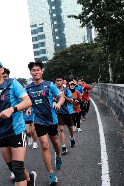 Race photo from Lari Bareng Yuk!