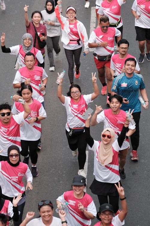 Race photo from Smartfren Run 2024 Vibes