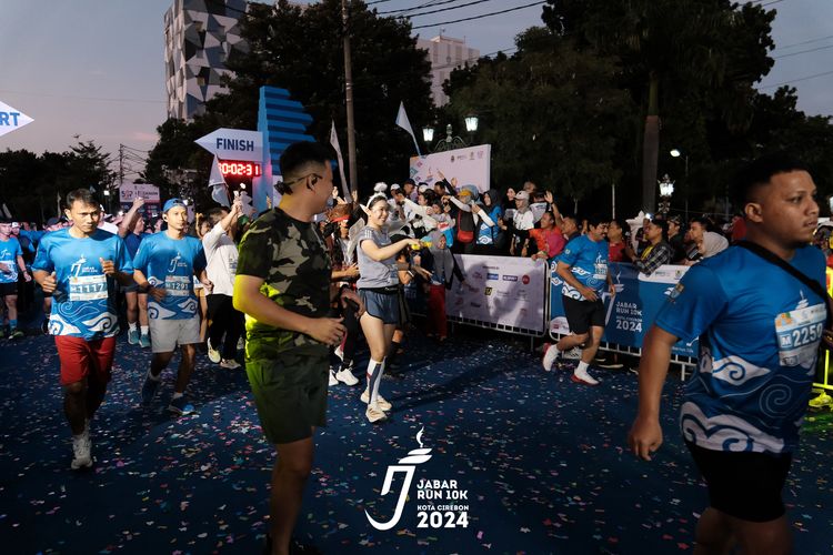 Race photo from Jabar Run 10K 2024
