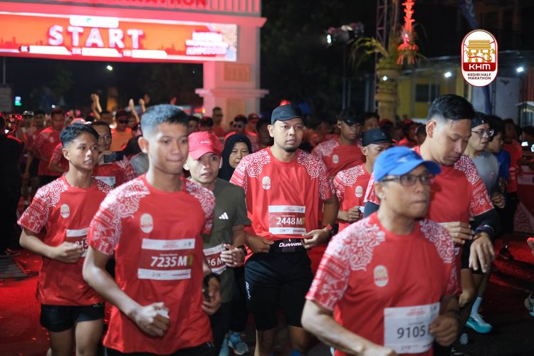 Race photo from Kediri Half Marathon 2025