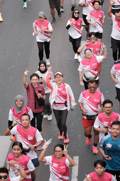 Race photo from Smartfren Run 2024 Vibes