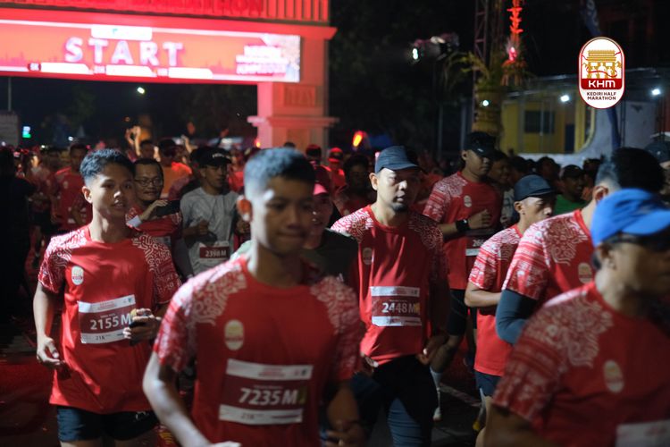 Race photo from Kediri Half Marathon 2025