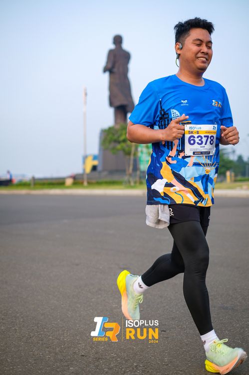 Race photo from ISOPlus Run 2024 Jakarta