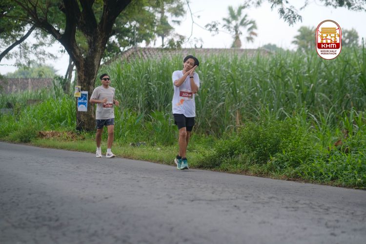 Race photo from Kediri Half Marathon 2025