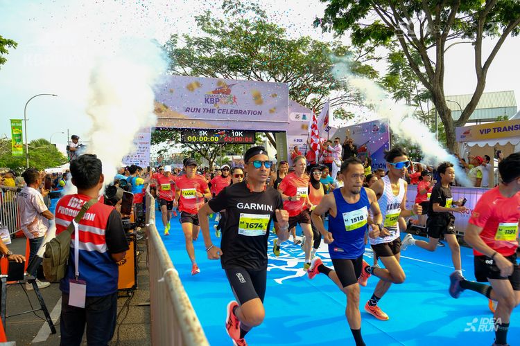 Race photo from CISANGKAN KBP CITY RUN 2025