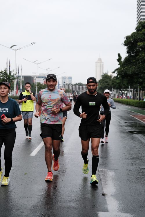 Race photo from Road to BAF Lions Run 2024