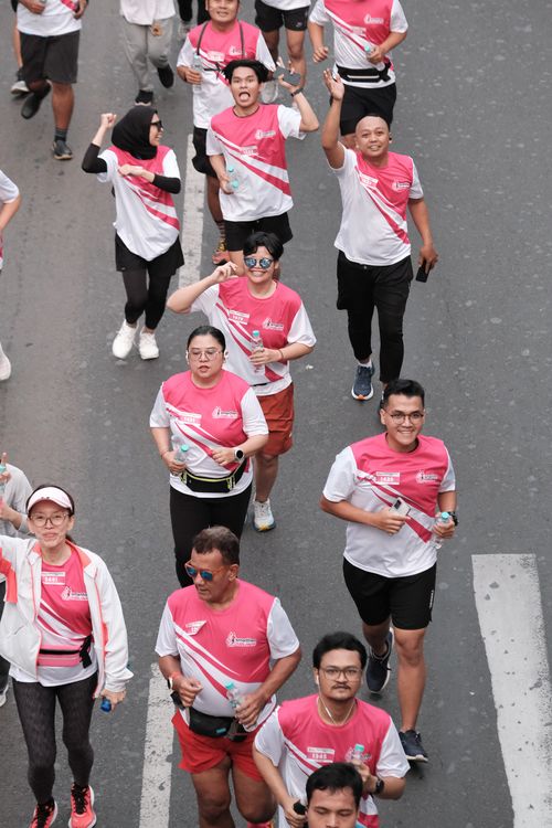 Race photo from Smartfren Run 2024 Vibes