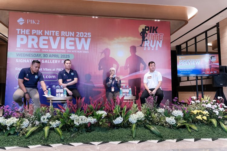 Race photo from PIK NITE RUN VIBES