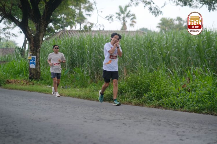 Race photo from Kediri Half Marathon 2025