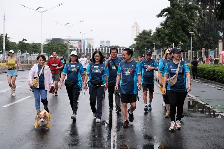 Race photo from Road to BAF Lions Run 2024