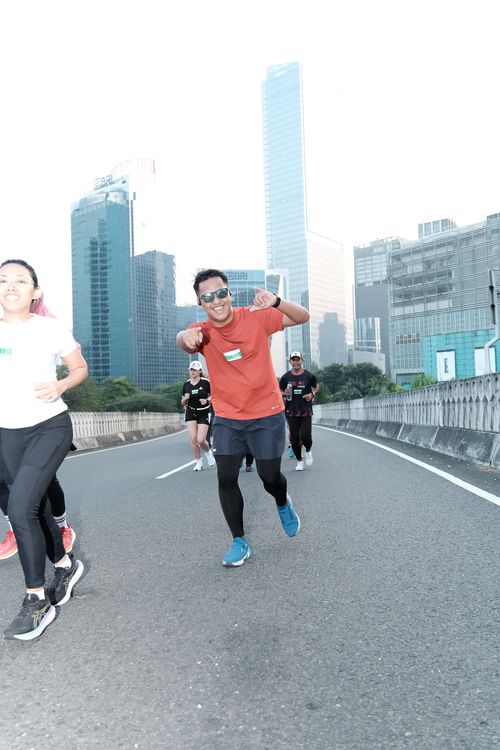 Race photo from Lari Bareng Yuk!