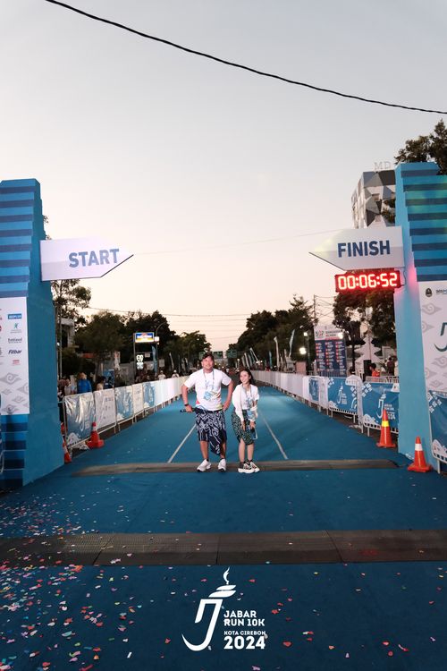 Race photo from Jabar Run 10K 2024