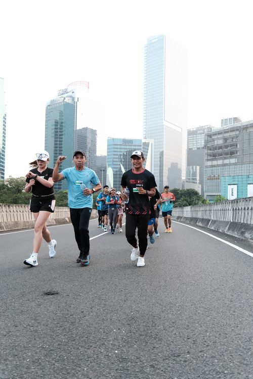 Race photo from Lari Bareng Yuk!