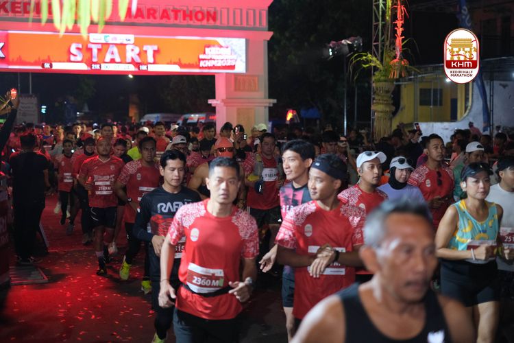 Race photo from Kediri Half Marathon 2025