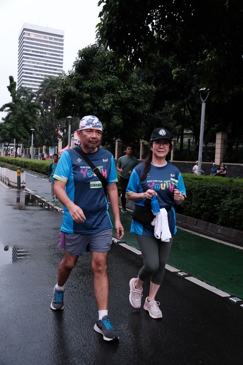 Race photo from Road to BAF Lions Run 2024