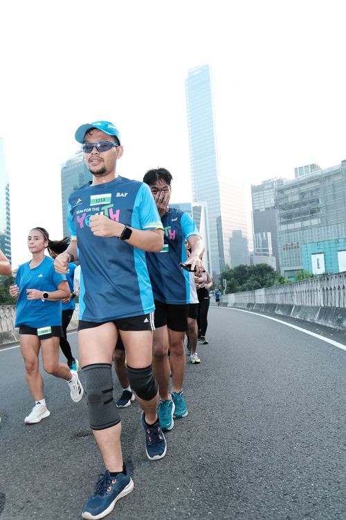 Race photo from Lari Bareng Yuk!