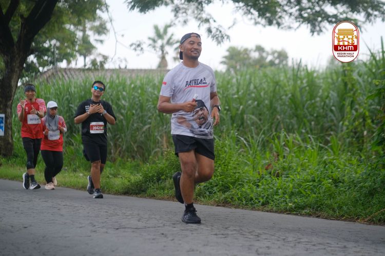 Race photo from Kediri Half Marathon 2025