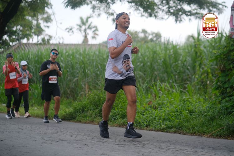 Race photo from Kediri Half Marathon 2025