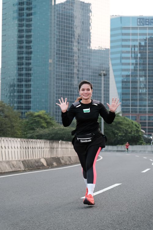 Race photo from Lari Bareng Yuk!
