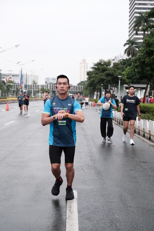 Race photo from Road to BAF Lions Run 2024
