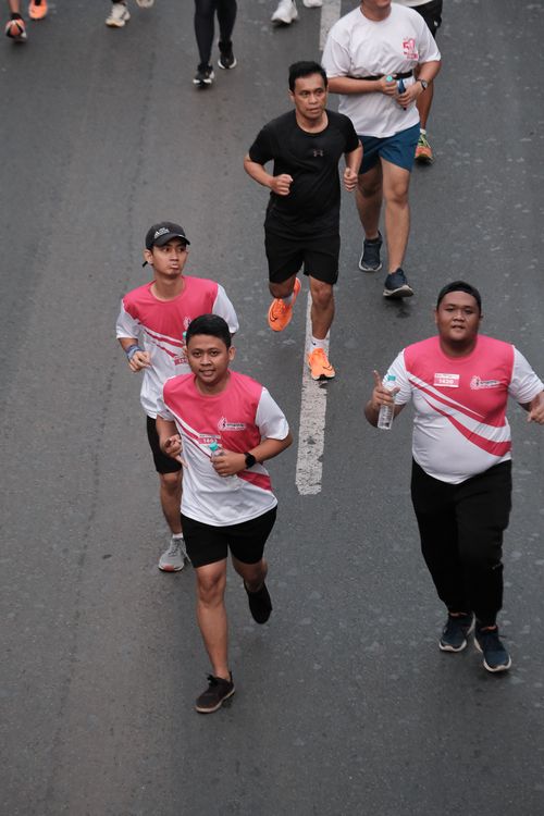 Race photo from Smartfren Run 2024 Vibes